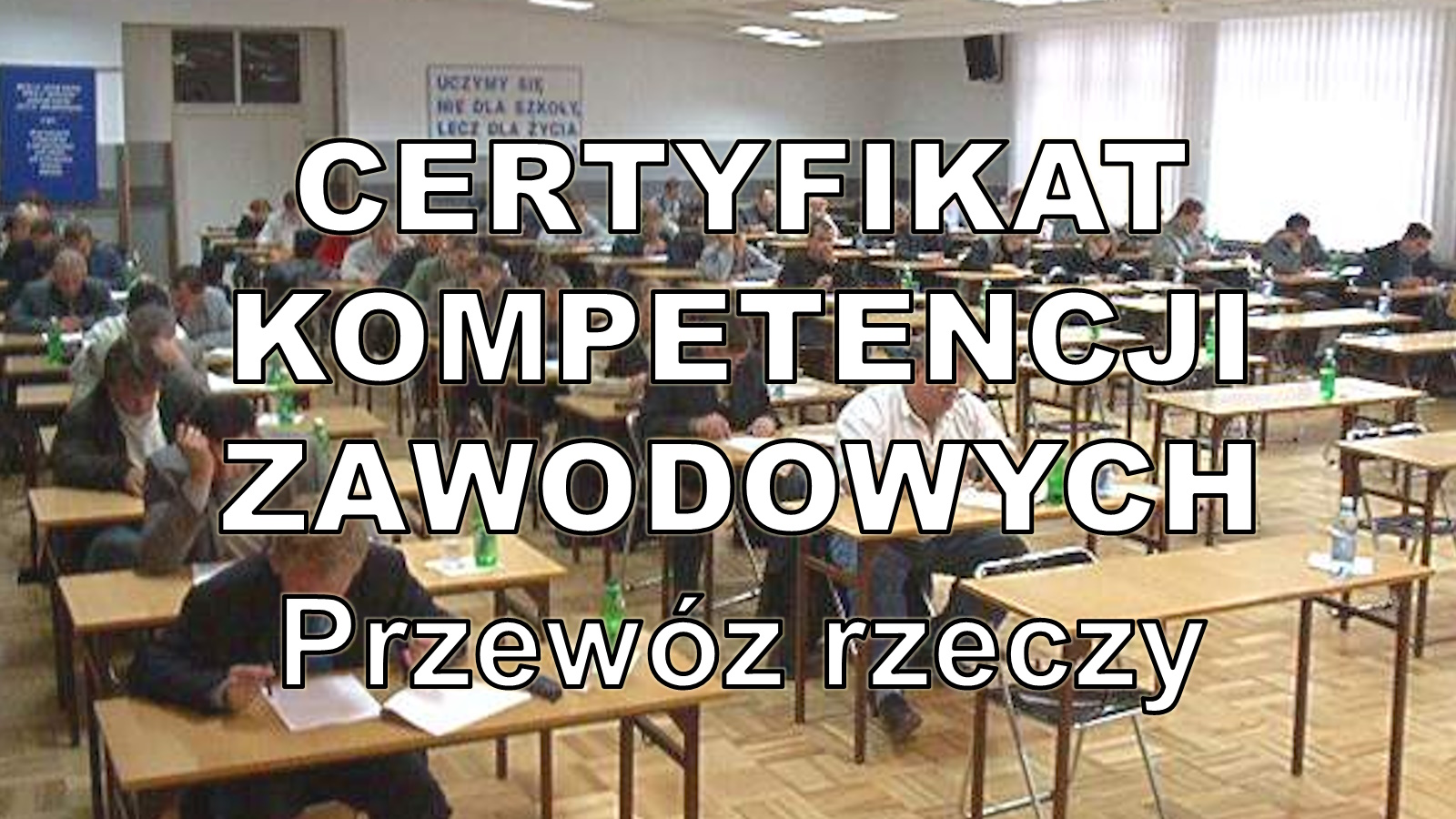Certyfikat kompetencji zawodowych przewoźnika